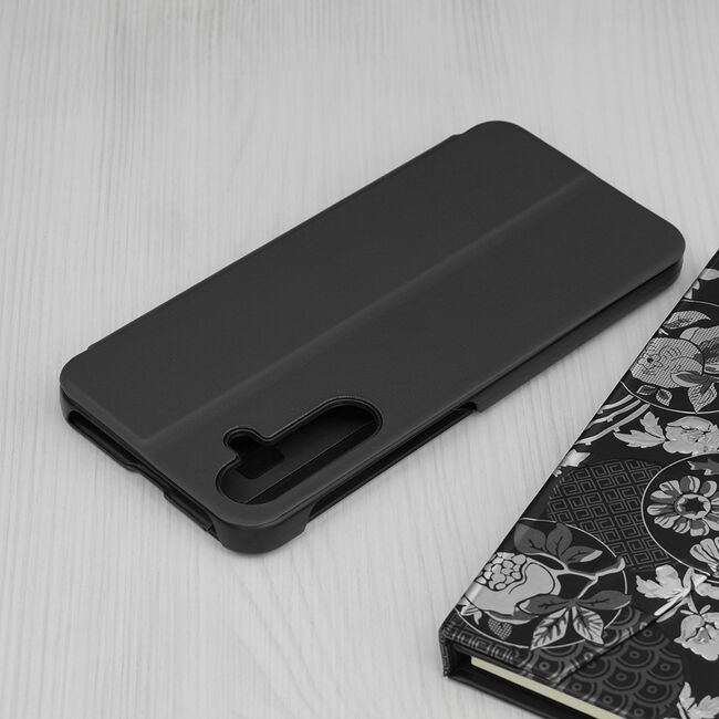 Husa pentru  Samsung Galaxy A16 tip carte, Smart View, negru