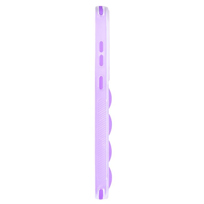 Husa pentru  Samsung Galaxy S24 FE Air Cusion anti-shock, Dazzling - mov