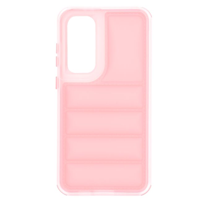 Husa pentru  Samsung Galaxy S24 FE Air Cusion anti-shock, Dazzling - roz