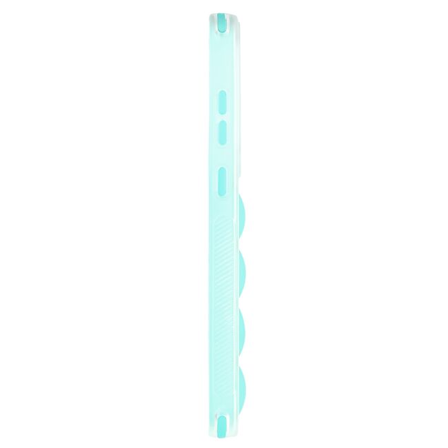 Husa pentru  Samsung Galaxy S24 FE Air Cusion anti-shock, Dazzling - turcoaz