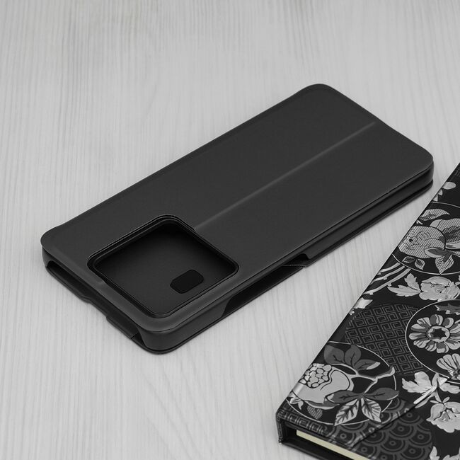 Husa pentru  Xiaomi 14T tip carte, Smart View, negru
