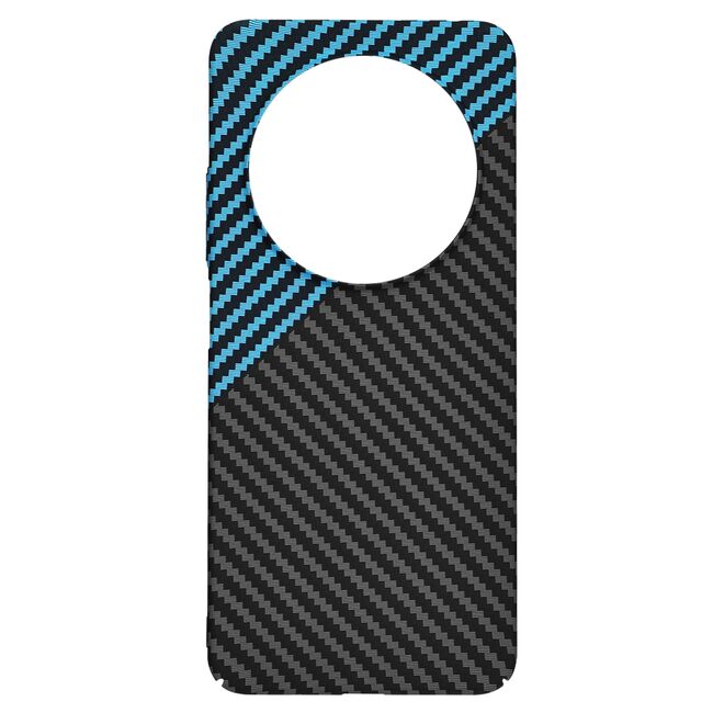 Husa pentru  Xiaomi Redmi 14C CarbonFiber UltraSlim, Lightweight, albastru inchis