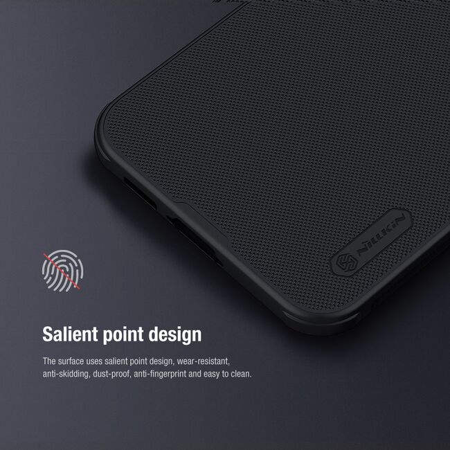 Husa Samsung Galaxy S24 FE Nillkin Super Frosted Shield Pro, albastru