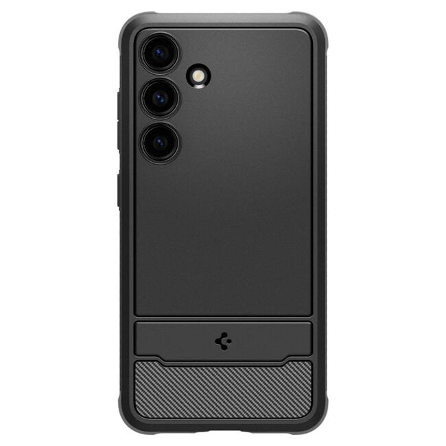 Husa Samsung Galaxy S24 FE Spigen Rugged Armor, negru mat
