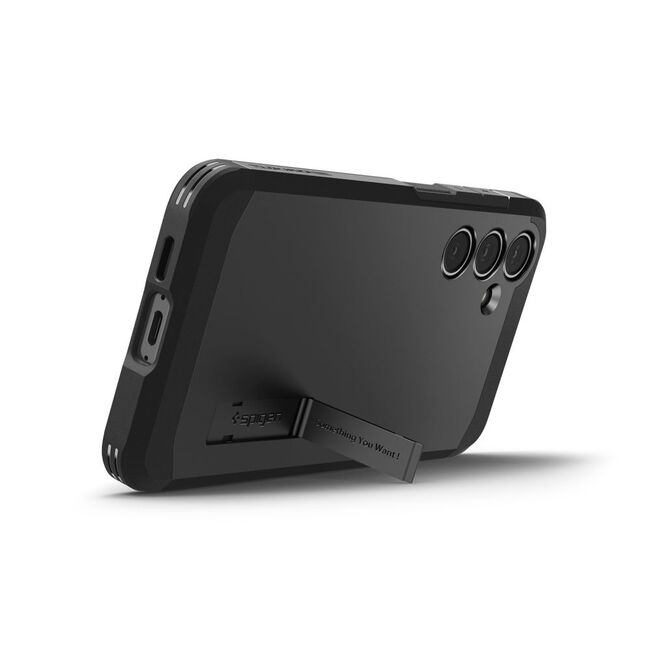 Husa premium pentru  Samsung Galaxy S24 FE Spigen - Tough Armor MagSafe - Negru