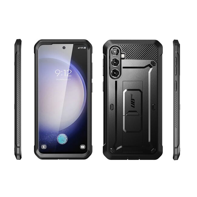 Husa Samsung Galaxy S24 FE Supcase Unicorn Beetle Pro, negru