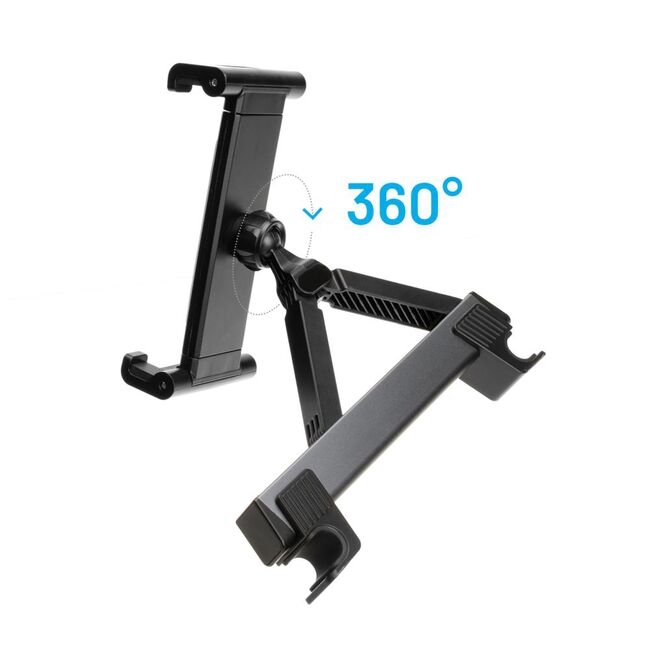 Suport telefon / tableta tetiera pentru masina Fixed, FIXPAS-MAX-GR