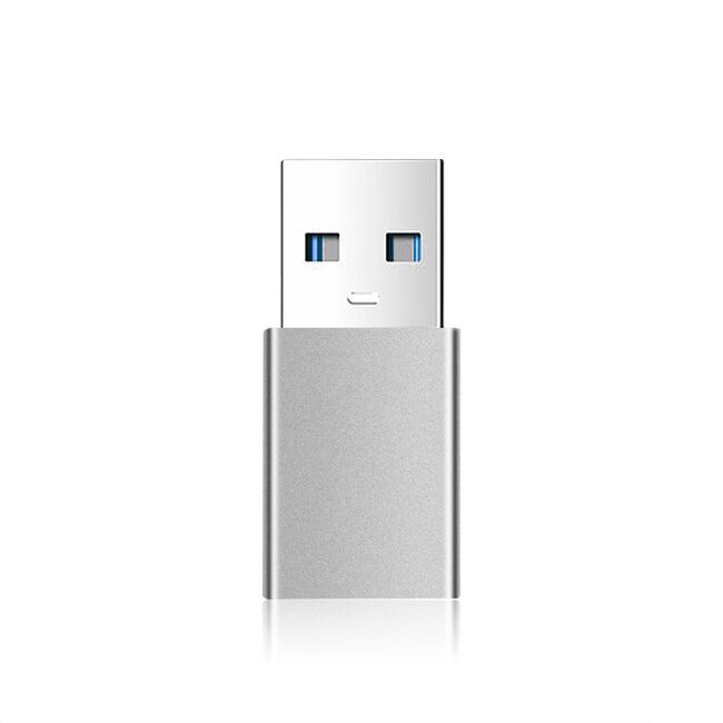 Adaptor USB-C la USB 3.0, 5Gbps, 2.4A Fixed, gri, FIXA-CU-GR