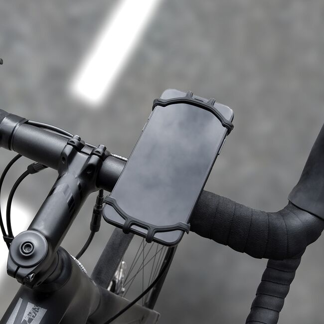 Suport de telefon pentru bicicleta 360° Fixed, negru, FIXBI-BK