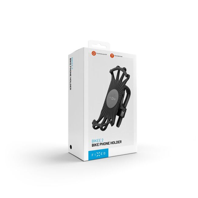 Suport de telefon pentru bicicleta 360° Fixed, negru, FIXBI2-BK