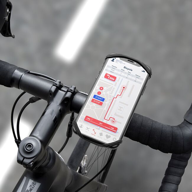 Suport de telefon pentru bicicleta 360° Fixed, negru, FIXBI2-BK