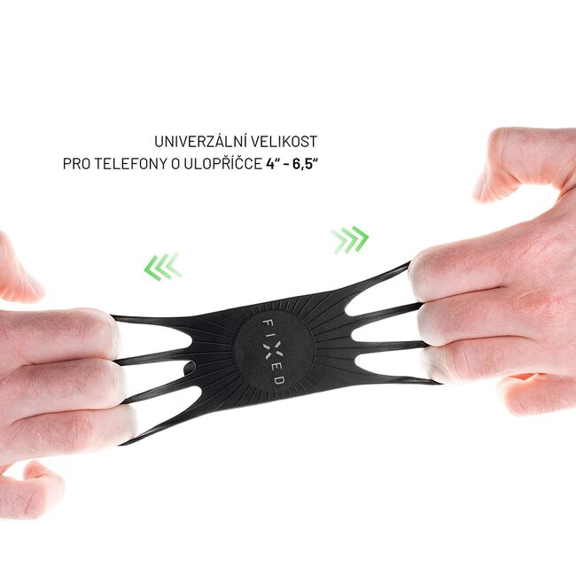 Suport de telefon pentru bicicleta 360° Fixed, negru, FIXBI2-BK