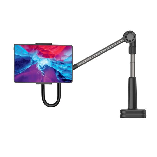 Suport de tableta / telefon pentru birou 6 - 13 inch Fixed, negru, FIXRLX-BK
