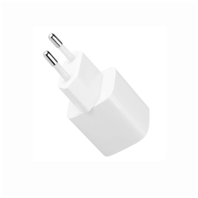 Mini incarcator de priza Type-C Fixed, PD 30W, FIXC30M-C-WH, alb