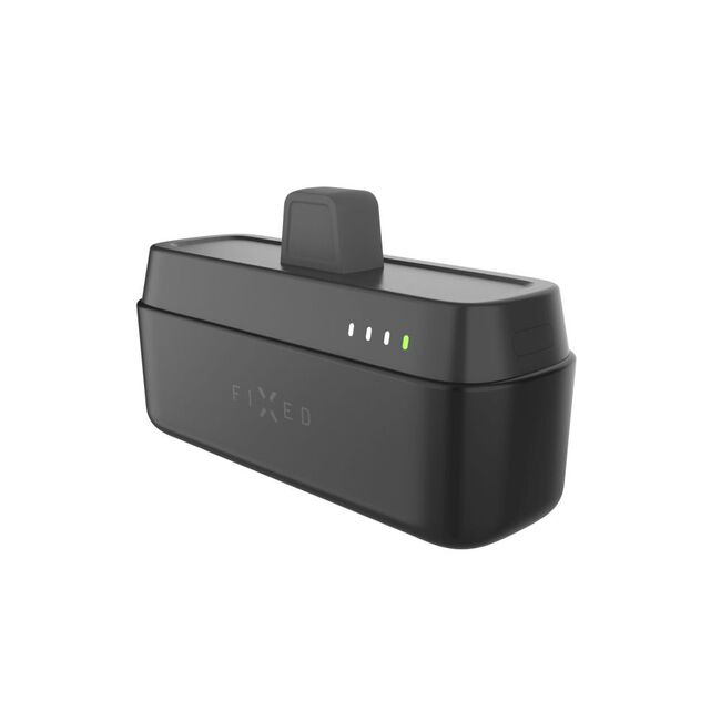 Baterie externa USB-C Fixed, PD 20W, 5000mAh, negru, FIXZEN-5PL-BK