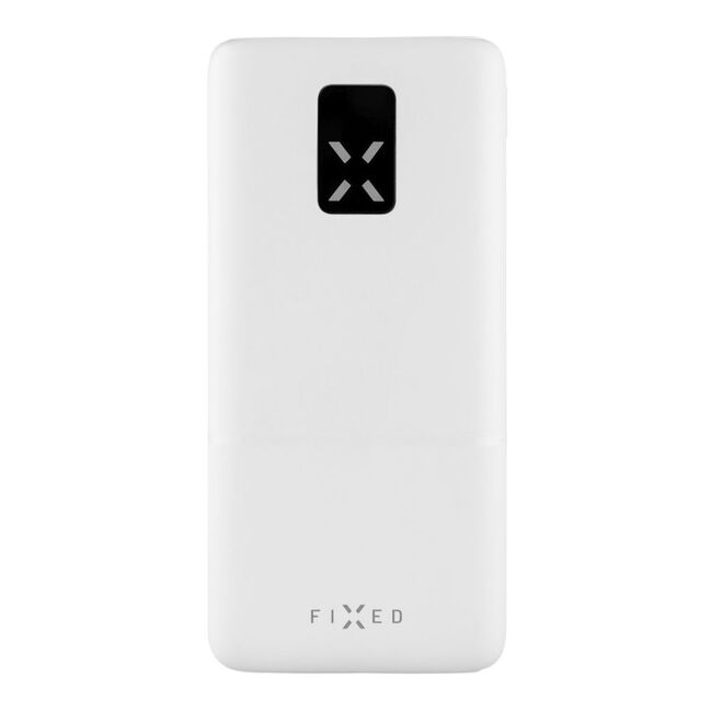 Baterie externa 2x USB, Type-C, 20W, 20000mAh, LCD Display Fixed, FIXZEN-20-WH