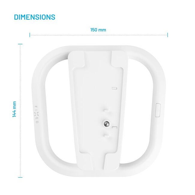 Suport PS5 / PS5 Slim cu LED Fixed, alb, FIXPS5-ST-WH