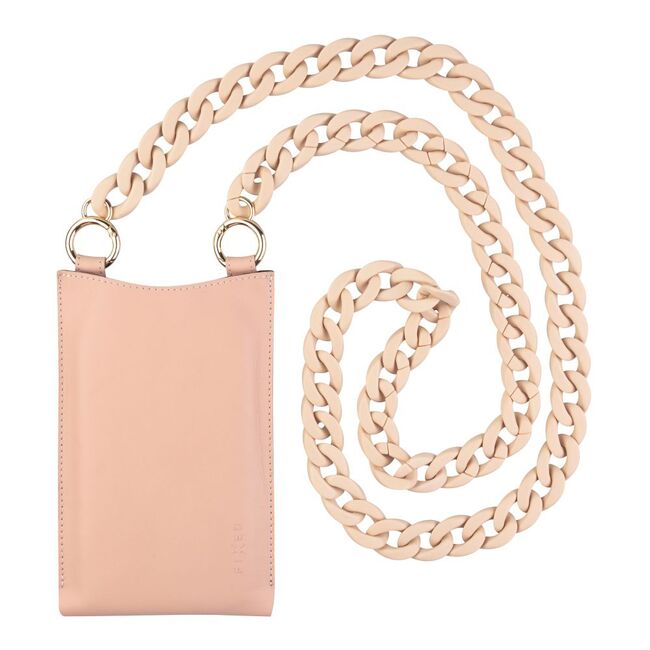 Husa piele pentru telefon 7" Fixed Venezia, roz, FIXVEN-PPI