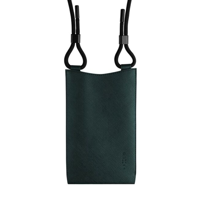 Husa piele telefon 7" Fixed Verona, verde, FIXVER-DRGRE
