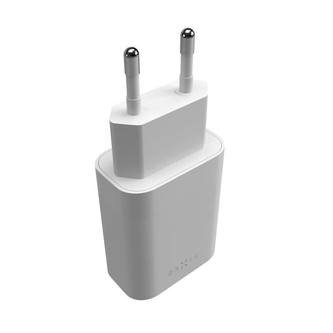 Incarcator Type-C de priza Fixed, 35W, FIXC35-2C-WH, alb