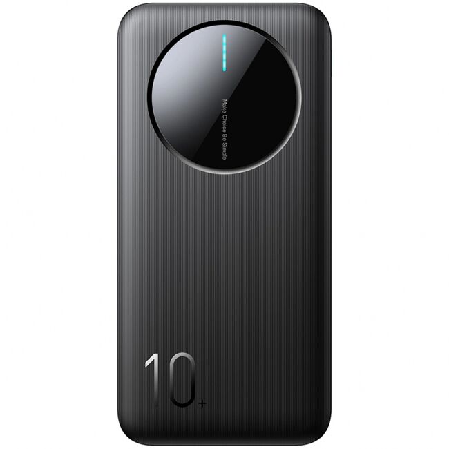 Acumulator extern Joyroom PowerBank JR-PBF12, 10000mAh, 12W, 1 x USB-C - 2 x USB-A - negru