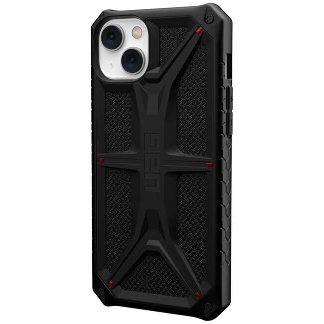 Husa iPhone 14 UAG Monarch, Kevlar Black