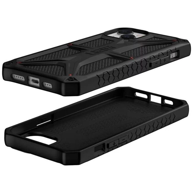 Husa iPhone 14 UAG Monarch, Kevlar Black