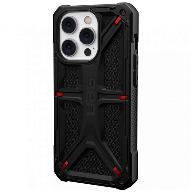 Husa iPhone 14 Pro UAG Monarch, Kevlar Black