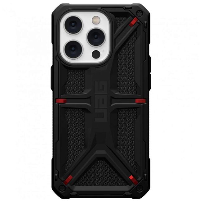 Husa iPhone 14 Pro UAG Monarch, Kevlar Black