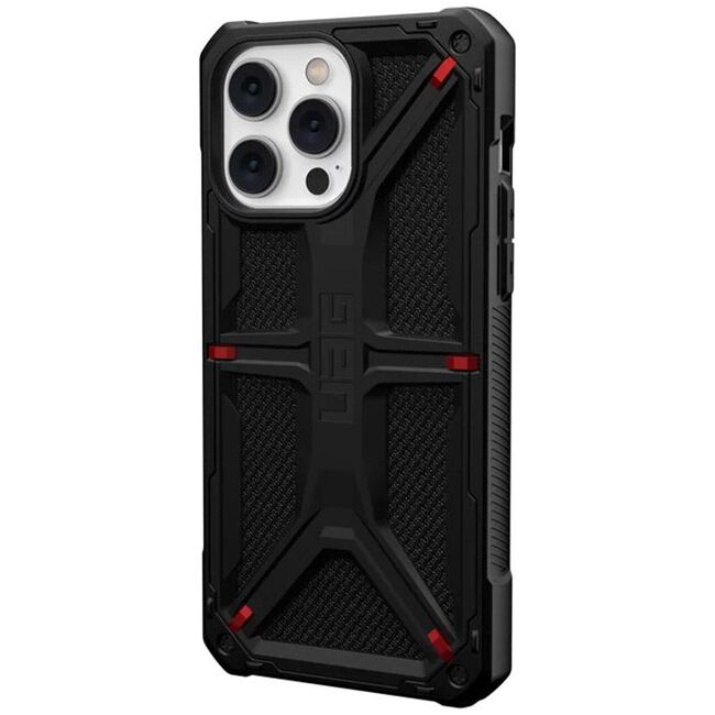 Husa iPhone 14 Pro Max UAG Monarch, Kevlar Black