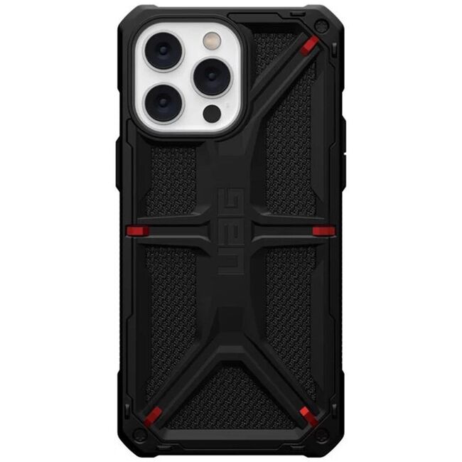 Husa iPhone 14 Pro Max UAG Monarch, Kevlar Black