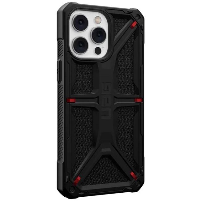 Husa iPhone 14 Pro Max UAG Monarch, Kevlar Black