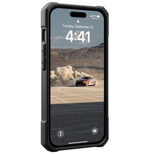 Husa iPhone 15 UAG Monarch, Carbon Fiber