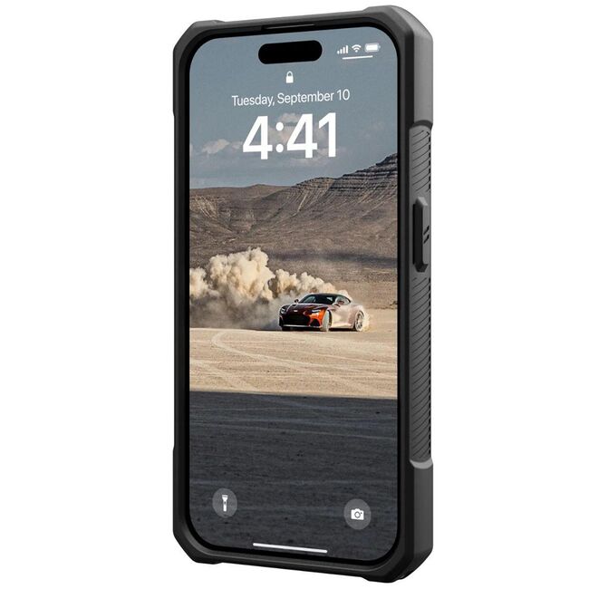 Husa iPhone 15 Pro UAG Monarch, Carbon Fiber