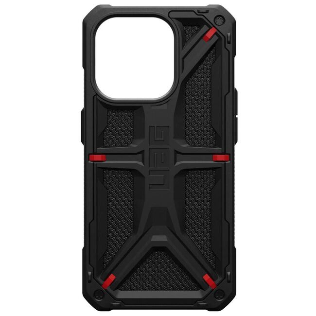 Husa iPhone 15 Pro UAG Monarch, Kevlar Black