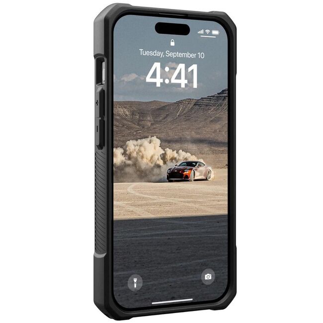 Husa iPhone 15 Pro Max UAG Monarch, Carbon Fiber