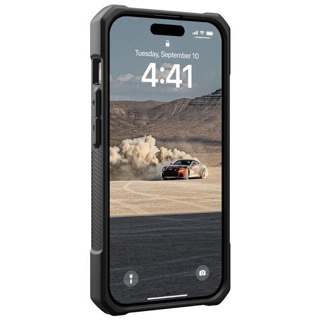 Husa iPhone 15 Pro Max UAG Monarch, Kevlar Black