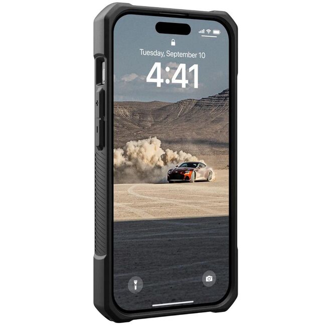 Husa iPhone 15 Pro Max UAG Monarch, Kevlar Element Green