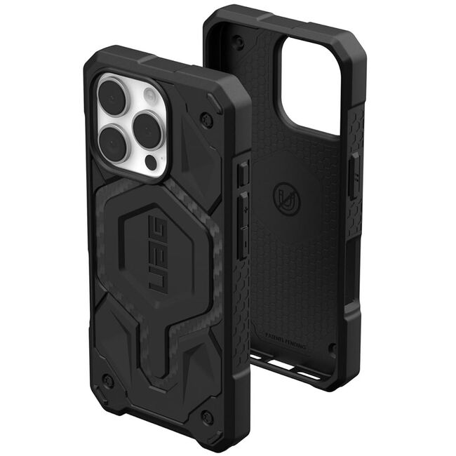 Husa iPhone 16 Pro UAG Monarch, Carbon Fiber