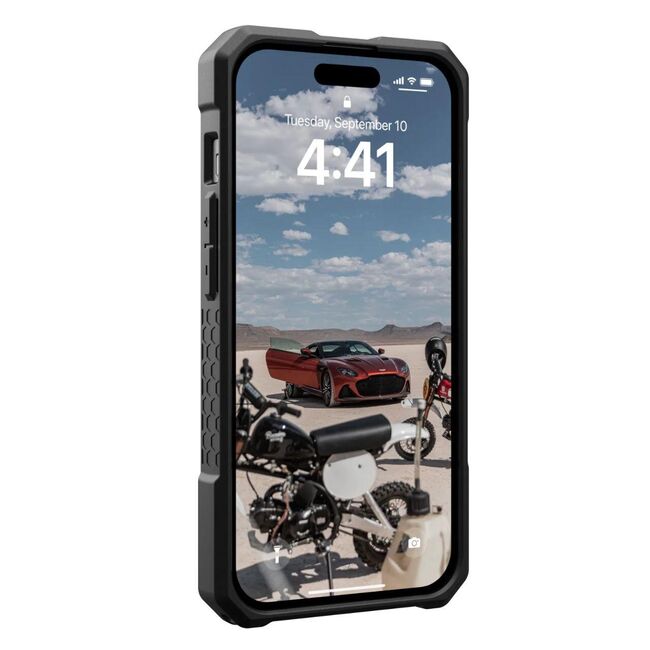 Husa iPhone 15 UAG Monarch Pro, Kevlar Black