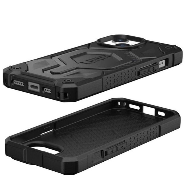 Husa iPhone 15 Plus UAG Monarch Pro, Carbon Fiber
