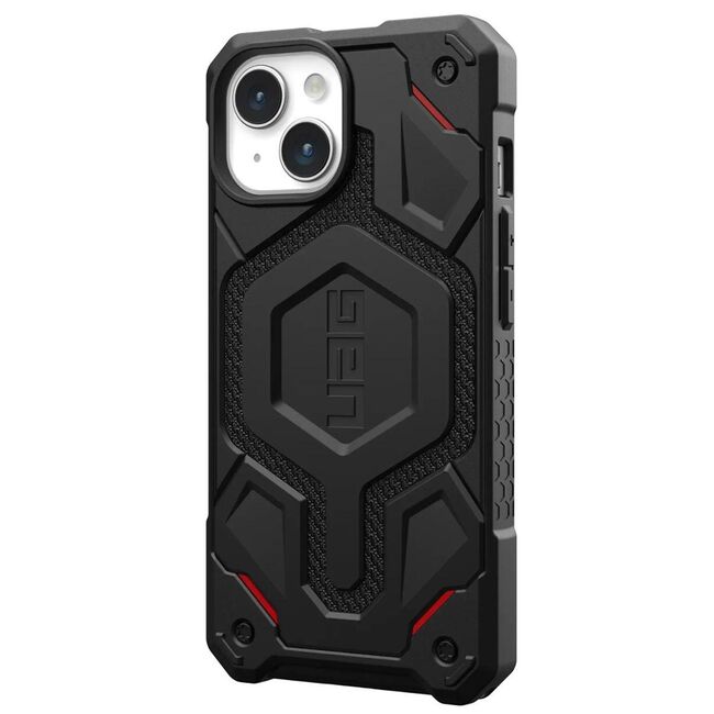 Husa iPhone 15 Plus UAG Monarch Pro, Kevlar Black