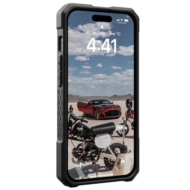 Husa iPhone 15 Plus UAG Monarch Pro, Kevlar Black