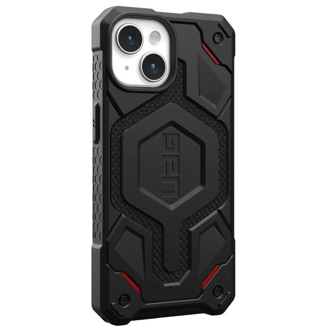 Husa iPhone 15 Plus UAG Monarch Pro, Kevlar Black