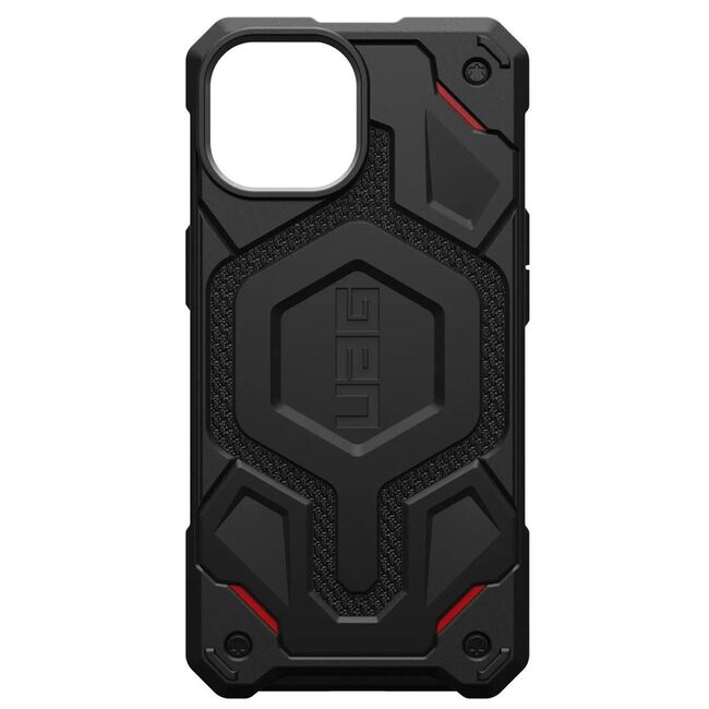 Husa iPhone 15 Plus UAG Monarch Pro, Kevlar Black