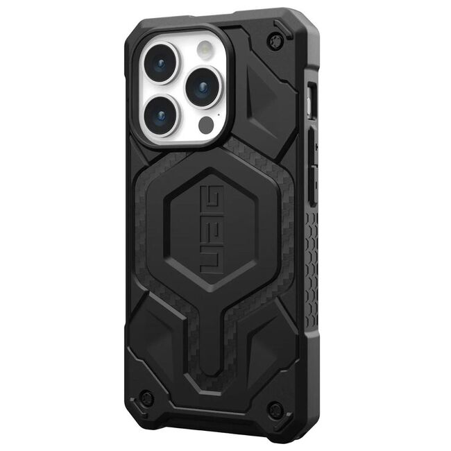 Husa iPhone 15 Pro UAG Monarch Pro, Carbon Fiber