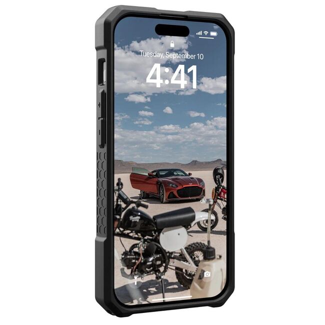 Husa iPhone 15 Pro UAG Monarch Pro, Carbon Fiber