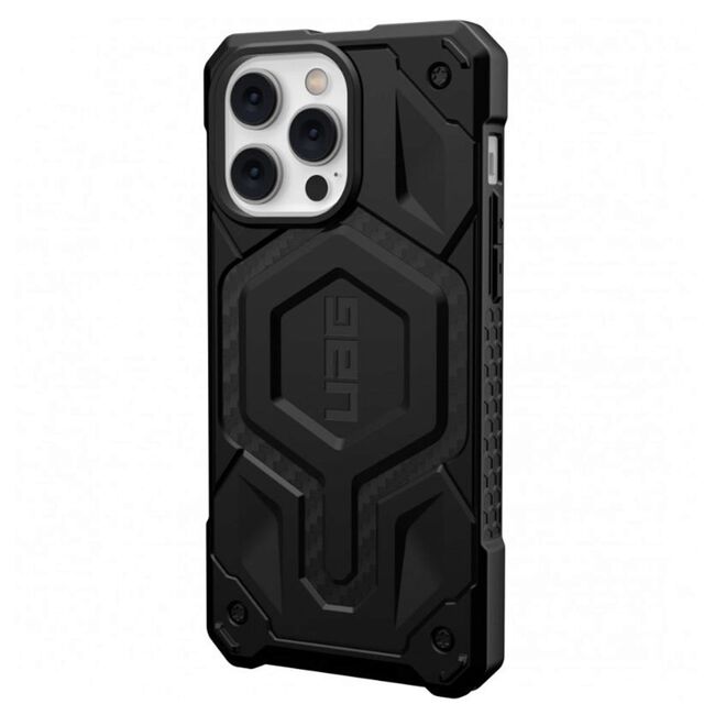 Husa iPhone 14 Pro Max UAG Monarch Pro MagSafe, Carbon Fiber
