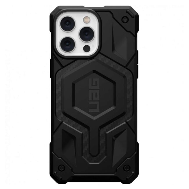 Husa iPhone 14 Pro Max UAG Monarch Pro MagSafe, Carbon Fiber