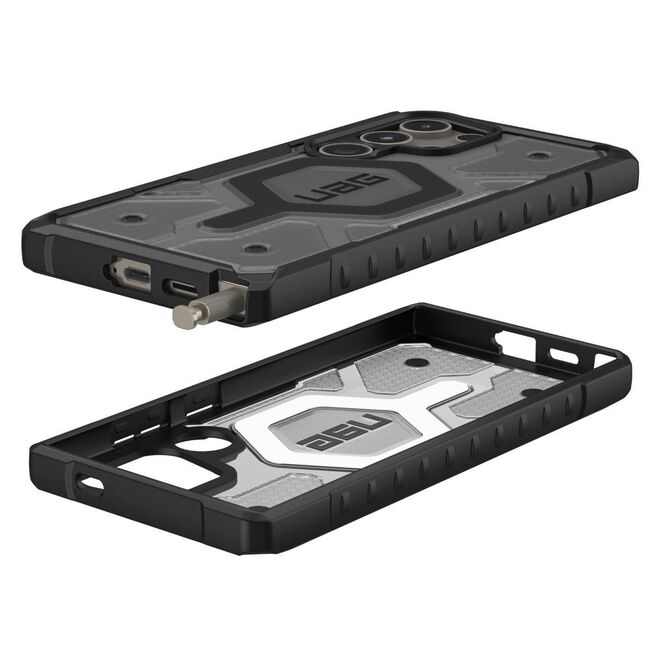 Husa Samsung Galaxy S24 Ultra UAG Pathfinder Clear MagSafe, Ice